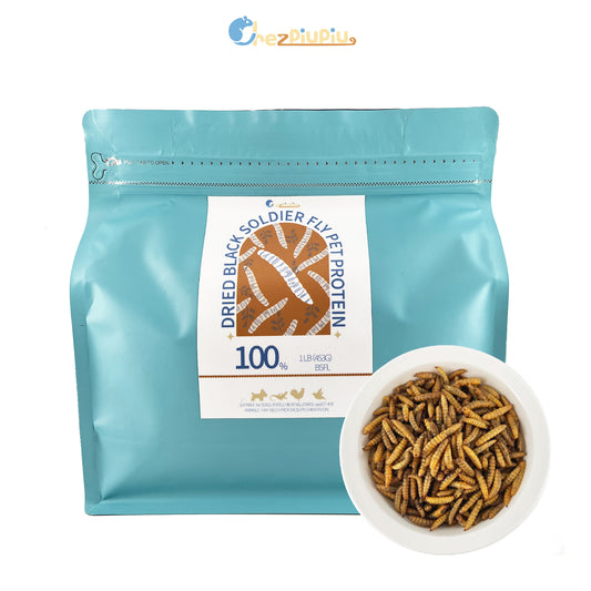 Dried Black Soldier Fly Larvae 1LB